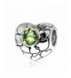 Sterling Peridot Gemstone Birthstone Bracelet