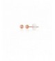 Rose Gold Ball Stud Earring