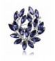 SANWOOD Sapphire Wedding Breastpin Jewelry