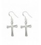 silver plated earings special cross