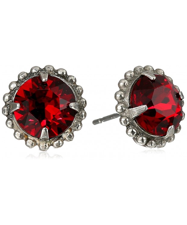 Sorrelli Siam Simplicity Stud Earrings