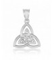 Sterling Silver Celtic Triquetra Pendant