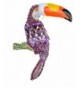 Alilang Womens Golden Rhinestones Tropical