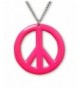 Hippie Enamel Finish Pendant Necklace