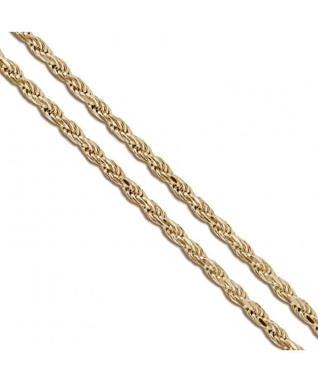 Gold Tone Stainless Steel Chain Necklace