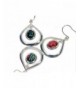 Heathergems Teardrop Earrings Silver Plated