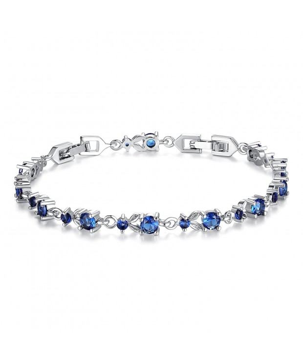 Bamoer Slender Bracelet Sparkling Zirconia