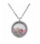 Locket Birthday Floating Pendant Necklace