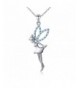 Sterling Jewelry Pendant Necklace Princess