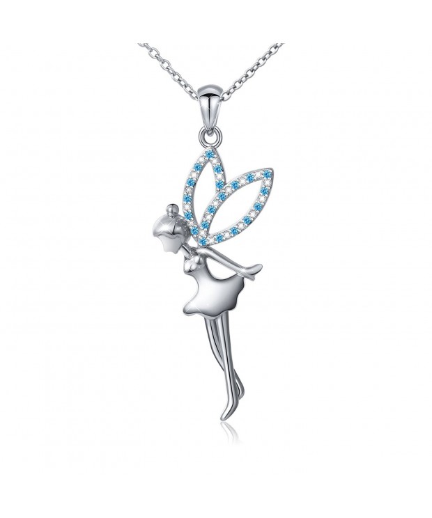 Sterling Jewelry Pendant Necklace Princess