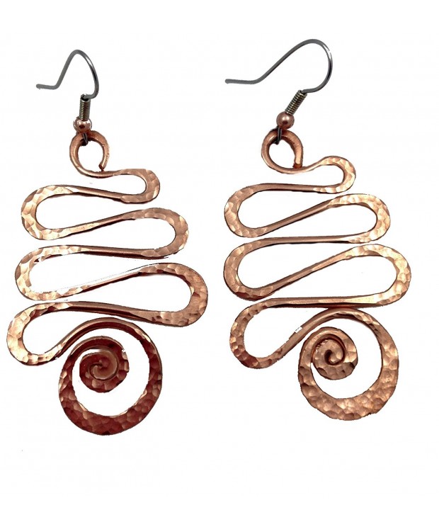 Elaments Design Earrings Goddess Hammered