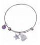 Silver Plated Stainless Expandable Bracelet