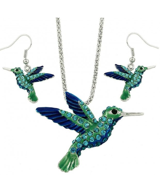 DianaL Boutique Beautiful Hummingbird Necklace