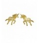Cuple Animal Unicorn Earrings Girls