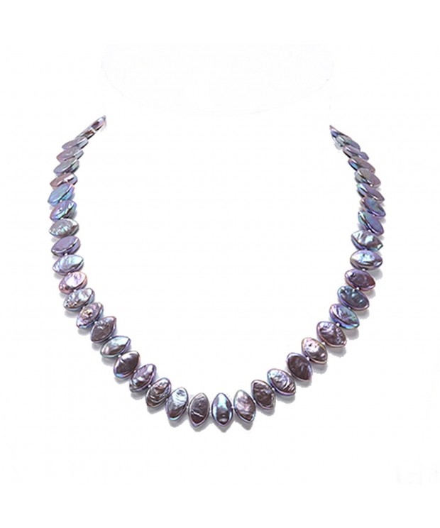 JYX 6 5x12 5mm Seed shaped Freshwater Pearl