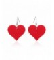 Lureme Acrylic Earrings Girls Red er005558 3