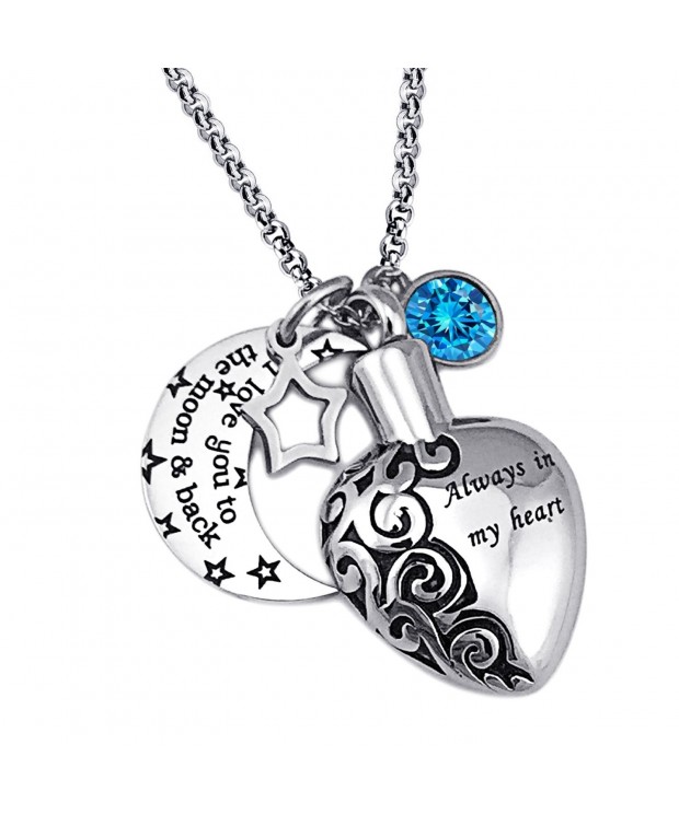 Cremation Memorial Pendant Necklace necklace