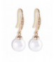 GULICX Plated Zircon Simulated Earrings