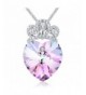 Angelady Pendant Necklace Girlfriend Swarovski