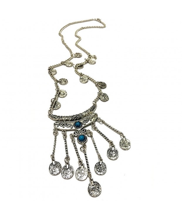 BESSKY Turkish Pendant Vintage Necklace
