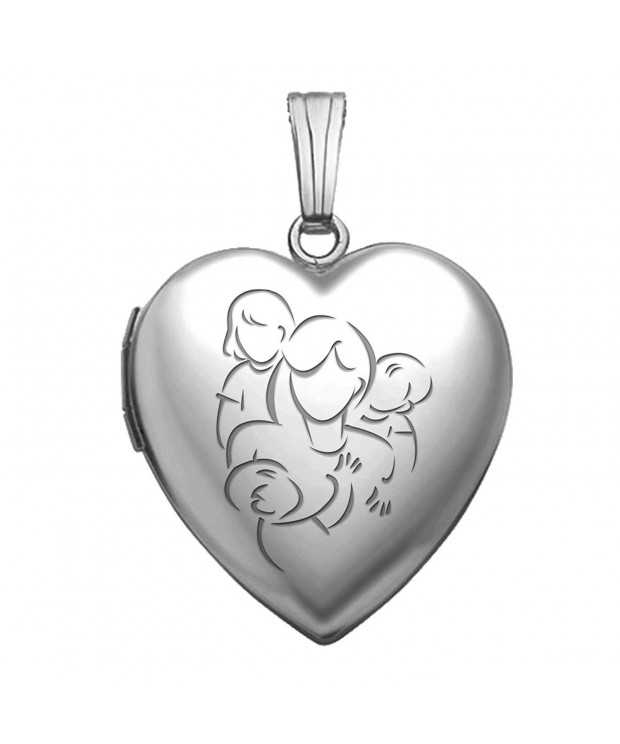 Sterling Silver Daughter Sons Locket