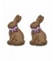 Chocolate Easter Bunny Earrings H138