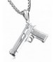 Pistol Necklace Pendant Fashion Titanium