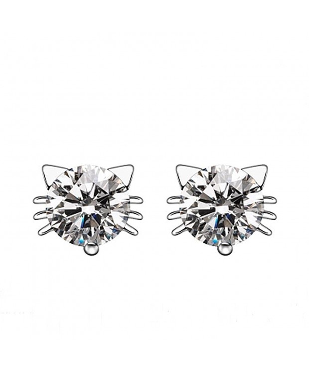 Sterling imitation Diamond Crystal Earrings