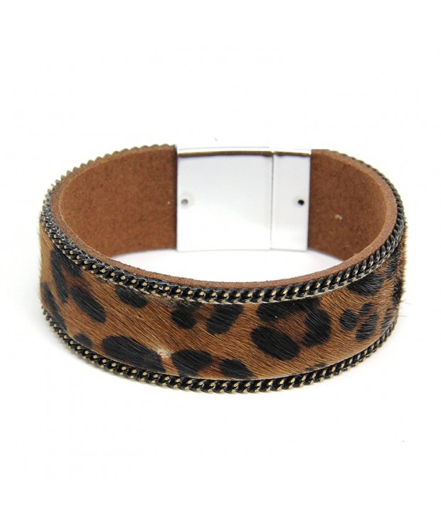 Me Plus Leopard Magnetic Bracelet