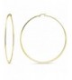 Stainless Yellow Bottom Earrings Diameter