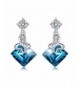 Crystal Dangle Earrings Sterling Earring