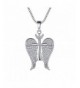 Necklace Platinum Delicate Zirconia Crystal