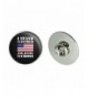 Stand Kneel American Patriotic Pinback