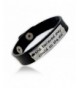 Inspirational message believed genuine bracelet