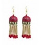 Sansar India Tibetan Tassel Earrings
