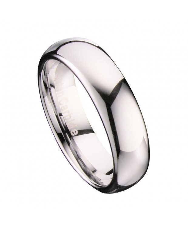 MJ Polished Comfort Tungsten Carbide