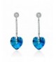 SA SILVERAGE Sterling Synthetic Earrings