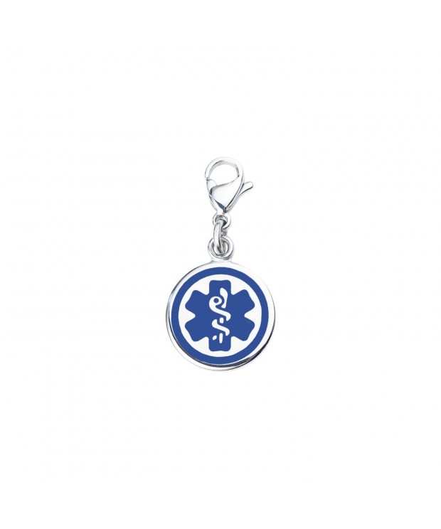 Divoti Engraved Stainless Medical Charm Deep