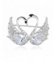 Elegant Luxury Jewelry Silver tone Brooches