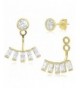 Jacket Yellow Plated Sterling Quality Earrings