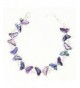 Beautiful Purple Abalone Butterfly Bracelet
