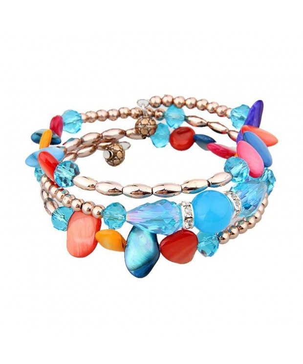 RareLove Beaded Bracelets Rhinestone Bohemia