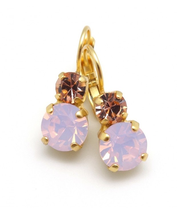 Mariana Rosewater Opalescent Swarovski Earrings