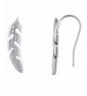 Lux Accessories SilverTone Feather Threader