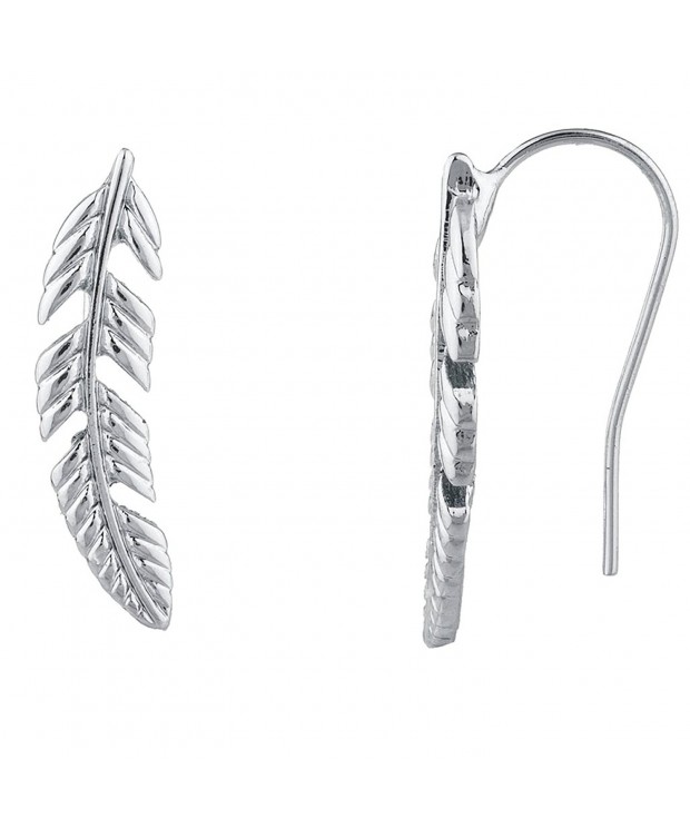 Lux Accessories SilverTone Feather Threader