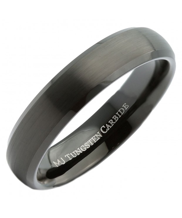 MJ Tungsten Carbide Brushed Polished