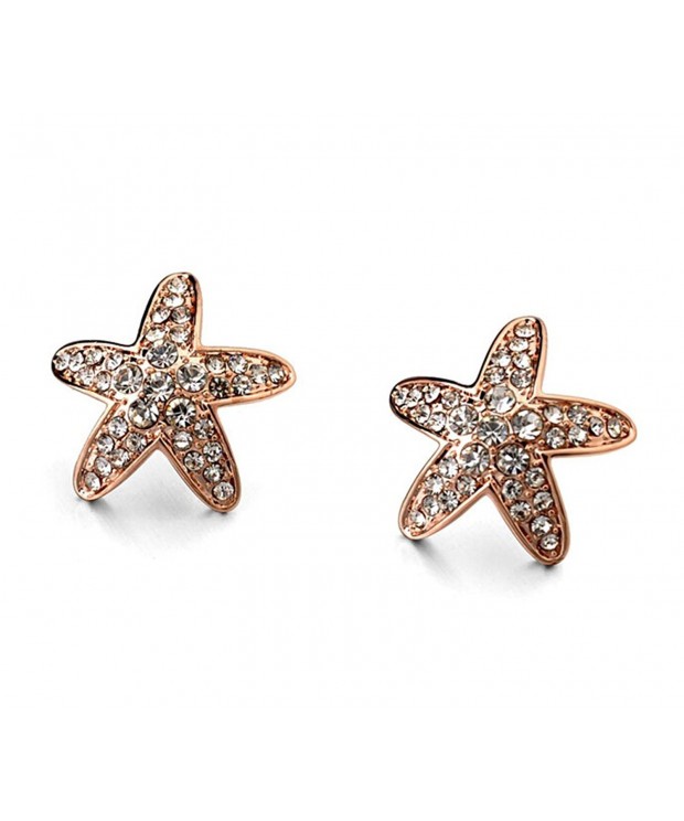 SUNGULF Plating Sterling Starfish Earrings