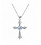 Luna Azure Moonstone Sterling Necklace