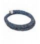 Crystal Wrap Bracelet Sapphire Blue