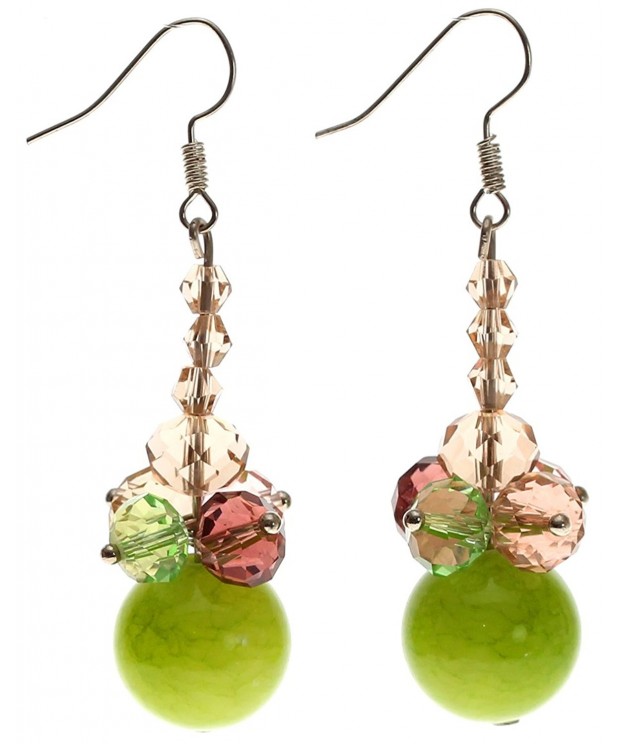 Lova Jewelry Clematis Handmade Earrings